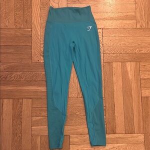 Stylish Teal High-Waisted Leggings